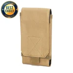 6 Inch Cell Phone Pouch Waist Bag Molle Outdoor Universal Running Mobile Phone (New)