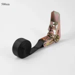 5m Cargo Strap Ratchet Tensioner Freight Car Fixed Tightener Tighten Rope For Luggage (New)