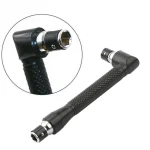 L type 46026 hexagon screwdriver bit 90 Â° double end handle black 6.35mm wrench (New)
