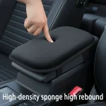 Car Armrest Pad Plush Heightening Pad for Central Console 1 for Vehicles for (New)