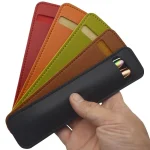 Pen Pouch for Ballpoint & Fountain Pens Soft PU Leather Pencil Case Conveniently (New)