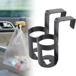 1 2 Car Drink Cup Bottle Holder Auto Drink Rack Stand for Water Bottles (New)
