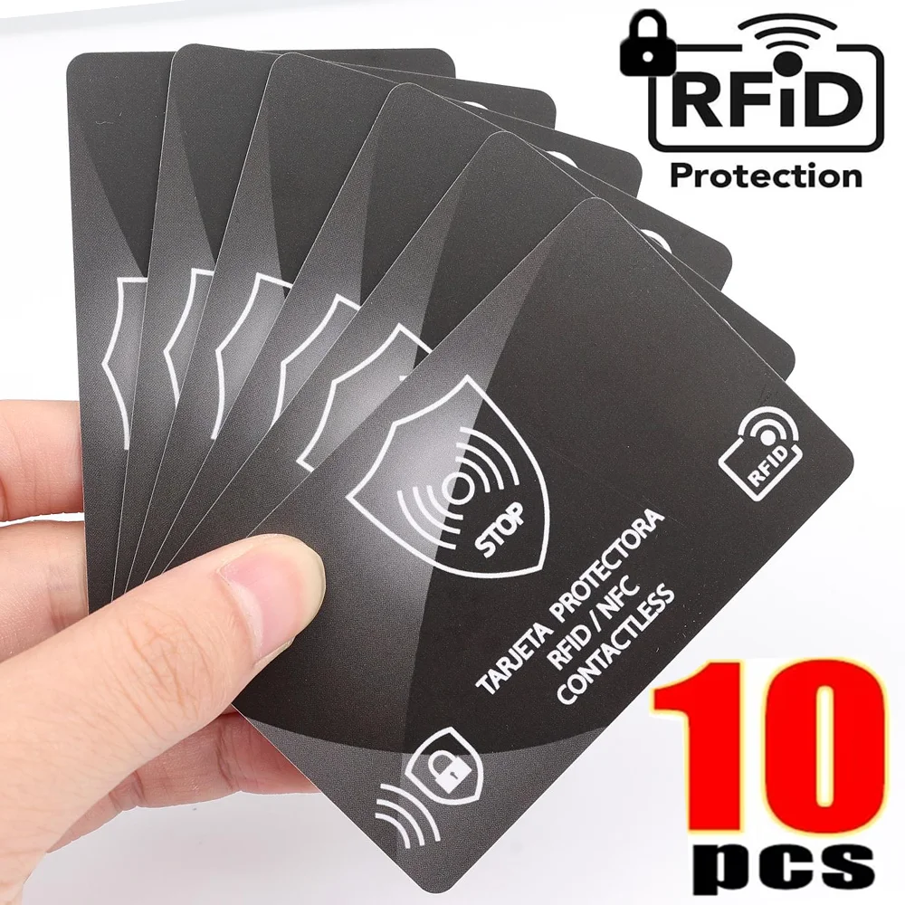 S6fd91f5bd3b24ea281733df0e64f9d66b 10/NFC RFID Blocking Card Bank Debit Blocker Credit Card (New) - Image 1