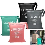 Laundry Bags with Zip, Waterproof Laundry Bag Travel, Reusable Wet Bag with Zip, (New)