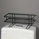 Non Perforated Toilet Storage Rack, Bathroom Miscellaneous Storage Rack, Bathroom Multifunctional Storage Rack, (New)