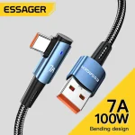 Essager 7A USB C Cable 90 Degree USB Type C (New)