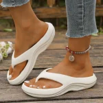Summer Womens Slippers Thick Soft Sole Non slip Fashion Men Outdoor Beach Cool Flip flops (New)
