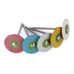 Dental Rubber Diamond Polish Wheels HP 26mm for Zirconia Porcelain PFM Emaxs Dentistry (New)