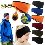 Warm Fleece Earmuffs Headband Soft Windproof Ear Warmer Unisex Outdoor Sports Headbands (New)