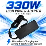 330W Charger Acer 19.5V 16.9A AC Power Adapter 5.5Ã—1.7mm Fast (New)