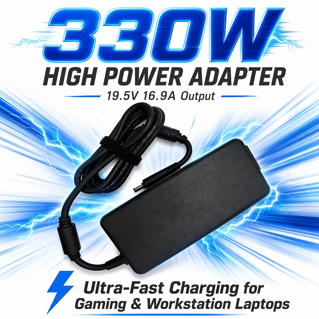 S722b37286a3a48999569f2d3994ab96f7.webp 330W Charger Acer 19.5V 16.9A AC Power Adapter 5.5×1.7mm Fast (New) - Image 1