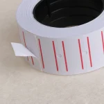 1 Roll(500 Labels) White Self Adhesive Price Label Tag Sticker (New)
