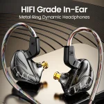 Type C Earphones 3.5mm Wired Earbuds HIFI Bass with Microphone Remote Control (New)