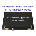 14 Inch LCD Complete Upper Half Touch Screen Assembly Replacement for Dell Inspiron 5410 7415 2-in-1 P147G P147G001 P147G002 FHD (New)
