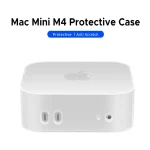 Easy Install Wear resistant Waterproof Silicone Protective Case for Mac Mini M4 M4 Pro 2024 (New)