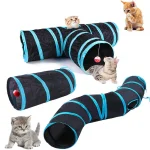 Cat Tunnel Pet Supplies Cat S T Pass Play Tunnel Foldable Cat Tunnel (New)