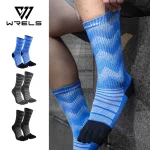 Merino Wool Sports Socks Thermal Warm Moisture Wicking Socks Breathable Quick Dry Men (New)