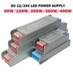 DC 12V 24V Switching Power Supply AC176 264V LED Light Driver Power Adapter 60W (New)