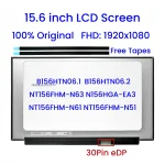 15.6 inch Laptop LCD Screen B156HTN06.1 NT156FHM-N61 N156HGA-EA3 NT156FHM-N51 FHD 1920x1080 30 Pin eDP Matrix Display Panel (New)
