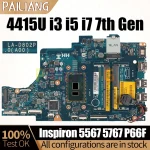 Dell Inspiron 5567 5767 P66F Notebook Mainboard BAL21 LA-D802P (New)