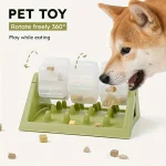 Interactive Dog Toys Food Dispenser Toy   Puzzle Feeder with Leak Proof Design Slow Feeding (New)