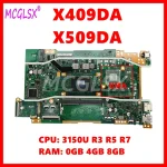 X409DA Laptop Motherboard For ASUS X409DJ X409DL X509DA X509DL X509DJ D509D D409D M409DA (New)