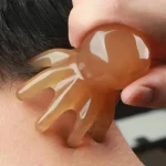 Octopus Massage Comb Resin Head Meridian Scraping Scalp Massage Brush SPA Gua Sha (New)