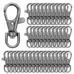 18566  Key Chain Clip Hooks Swivel Clasps Lanyard Snap Hook Lobster Claw (New)