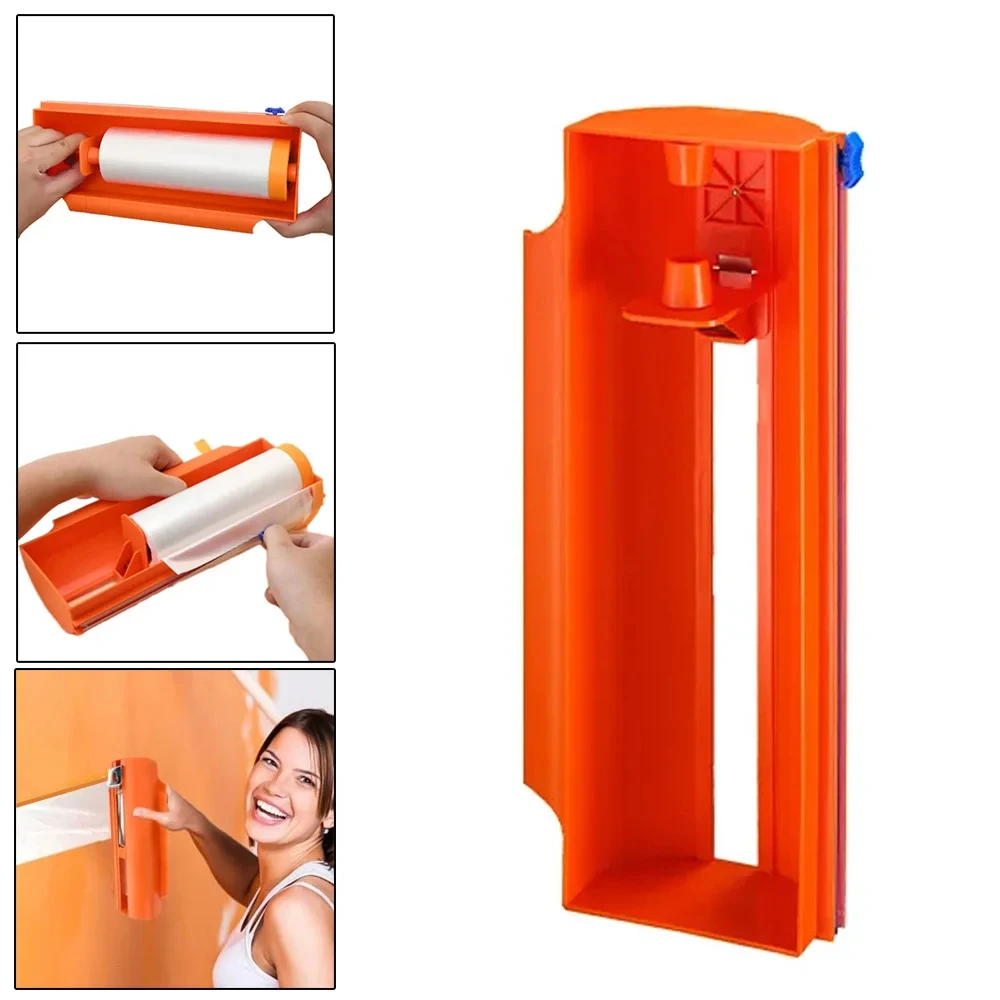 S77025a2c541b4c4f8ef965a88cfb39aec Upgraded Masking Film Cutter Masking Film Cutting Tool for Cutting Car Spray Paint (New) - Image 1