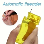 Automatic needle threader, DIY hand sewing needle threader, home crafts and sewing supplies (New)