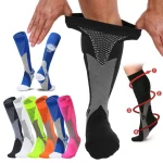 Compression Socks Travelers Socks Football Soccer Thigh Long Tube Unisex Outdoor Sports Nurses (New)