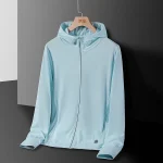 Mens & Womens Summer Running Jacket   Lightweight Sun Protective Coat, UV Hooded (New)