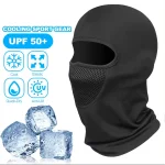 Summer Cycling Ice Silk Head Cover with Sweat Absorption and Moisture Wicking, Glasses (New)
