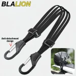 BLALION Motorcycle Luggage Strap Universal Elastic Suitcase with Safety Hook Versatile Helmet Mesh Gear (New)