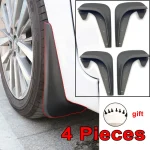 4 Set Car Tire Fender Universal Front Rear Wheel Mud Flaps Splash Guards (New)