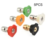 5 1 4inch Quick Connect Garden High Pressure Washer Spray Nozzle 0 15 25 (New)