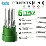2UUL 5 in 1 Screwdriver Bit Set Professional Repair Tools (New)