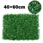 40x60cm Artificial Plant Walls Foliage Hedge Grass Mat Greenery Panels Fence Home Decor (New)