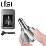 LISI Manual Nose Hair Trimmer for Men and Women 360Â° Rotating Trimmer Washable (New)