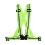 Adjustable Vest Safety High Visibility Security Vests Traffic Night Outdoor For Running Cycling (New)