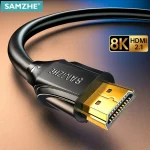 SAMZHE HDMI 2.1 Cable 8K/60Hz 48Gbps Digital Cables HDMI 2.1 (New)