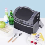 Multifunction Oxford Large Capacity Cooler Bag Waterproof Portable Zipper Thermal Lunch Bags for (New)