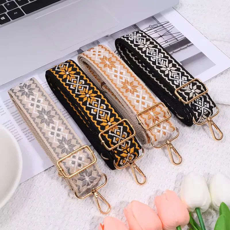 S7b87f2e0e5e04aafaa330656be285b935 1.5 inch Minimalist And Versatile Shoulder Strap Replaceable Multifunctional Bag Strap Adjustable Shoulder Bag (New) - Image 1