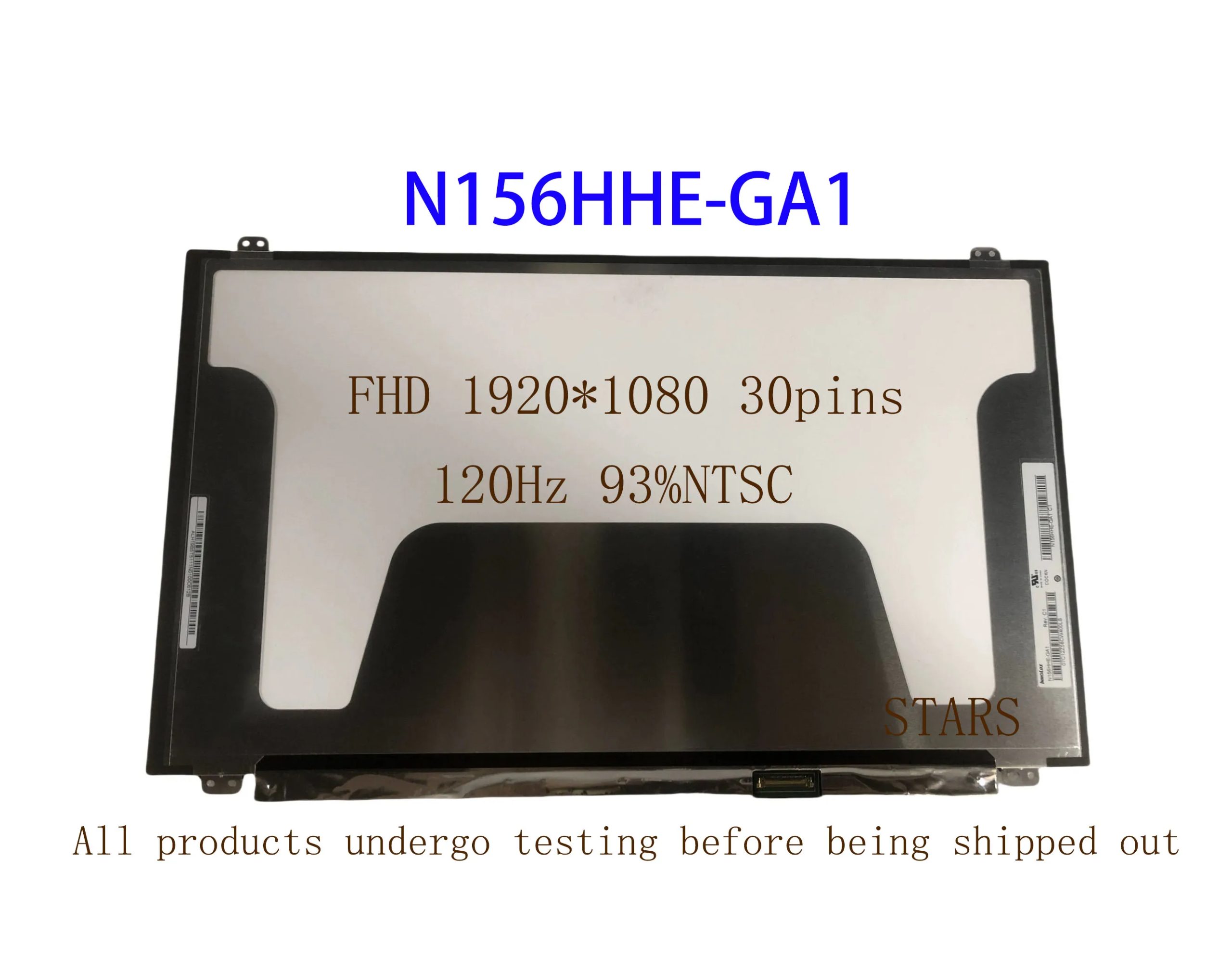S7b87f52f4f4c4a2c8d877d46faa260aeD 15.6inch Laptop LCD Screen N156HHE-GA1 N156HHE-GA2 B156HAN04.2 B156HTN05.1 920×1080 FHD eDP 30pins 120Hz 93%NTSC (New) - Image 1