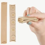 Fabric Finger Toe Protector Separator Tubes Foot Hand Pain Relief Soft Massager Bandage (New)