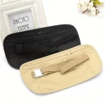 Running Waist Bag, Invisible Travel Waist Bag, Passport, Money Belt Bag, Hidden Safe (New)