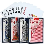 Playing Cards PVC Waterproof Playing Cards Plastic Crystal Game Ware Durable Supplies Creative (New)