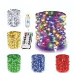 USB Led 2M 5M 10M 20M 30M String Light 8Mode Remote Control Lights Fairy Garlands Wedding Christmas (New)