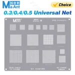 MaAnt Universal Multi Function BGA Reballing Stencil iPhone/ iPad/Samsung/Huawei/Xiaomi/ (New)