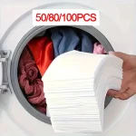 Laundry Color Absorbing Paper Anti dyeing Laundry Tablets For Washing Machine Clean Clothes Color (New)